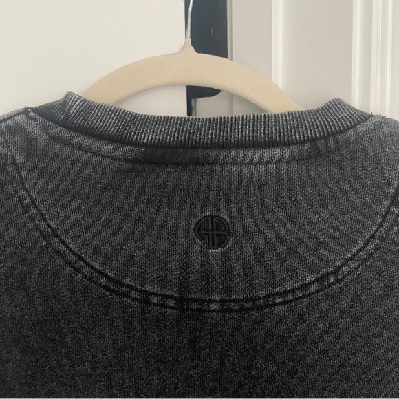 Anine Bing Black Romona Crewneck Los Angeles Sweatshirt - Picture 6 of 7